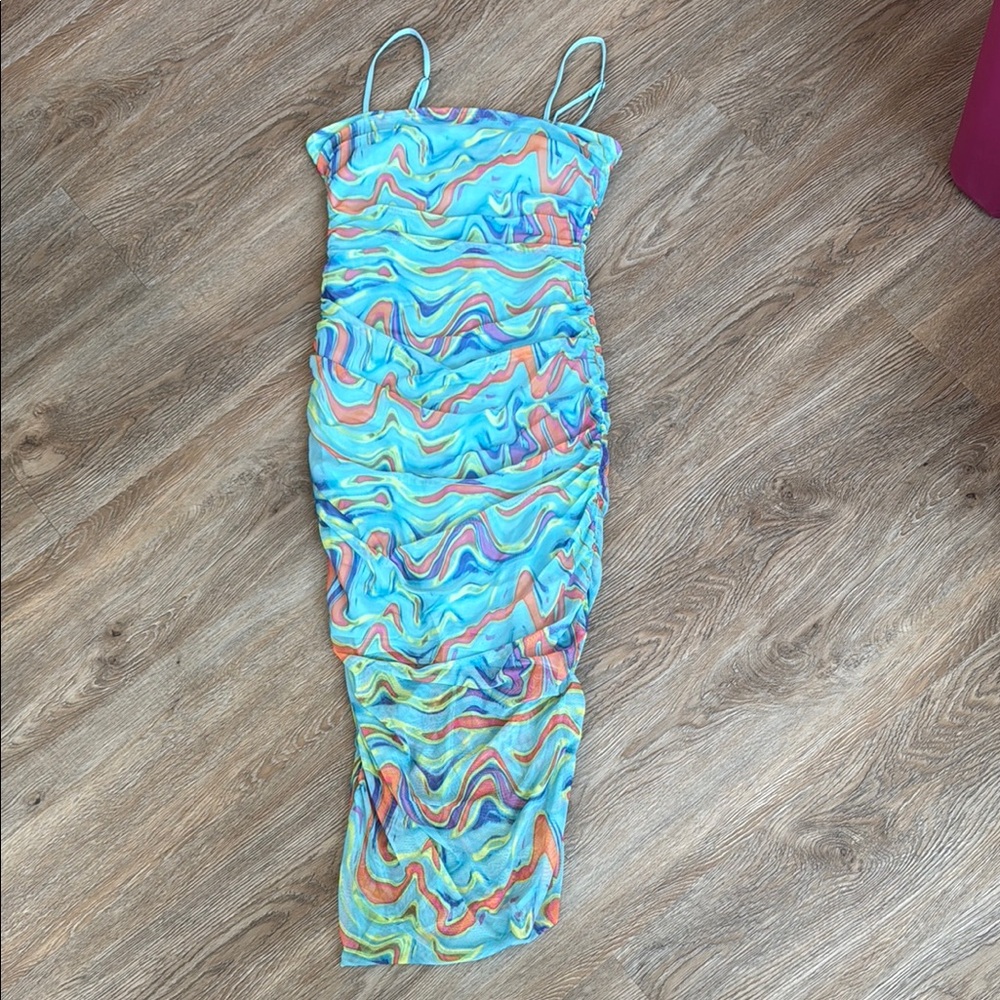 Wild Fable Multicolor Maxi Dress